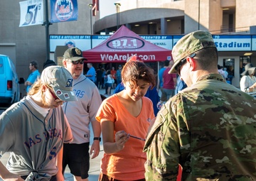 Las Vegas 51s show appreciation for U.S. Armed Forces during Military Appreciation Night