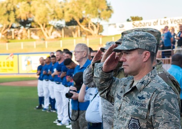 Las Vegas 51s show appreciation for U.S. Armed Forces during Military Appreciation Night