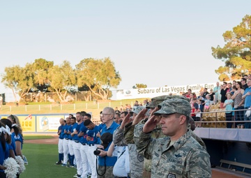 Las Vegas 51s show appreciation for U.S. Armed Forces during Military Appreciation Night