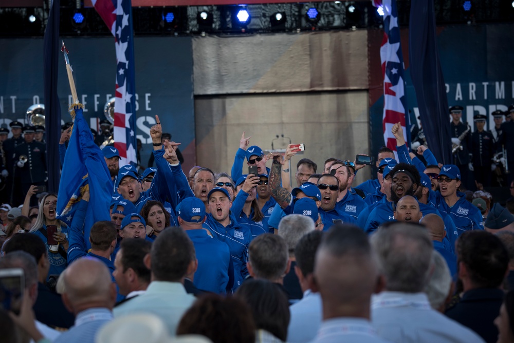 2018 DoD Warrior Games Opening Ceremony