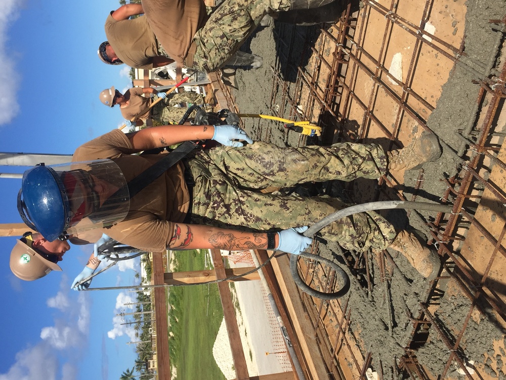 Naval Mobile Construction Battalion (NMCB) 11 Detachment Guam June 1st 2018