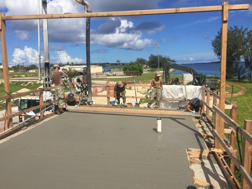 Naval Mobile Construction Battalion (NMCB) 11 Detachment Guam June 1st 2018