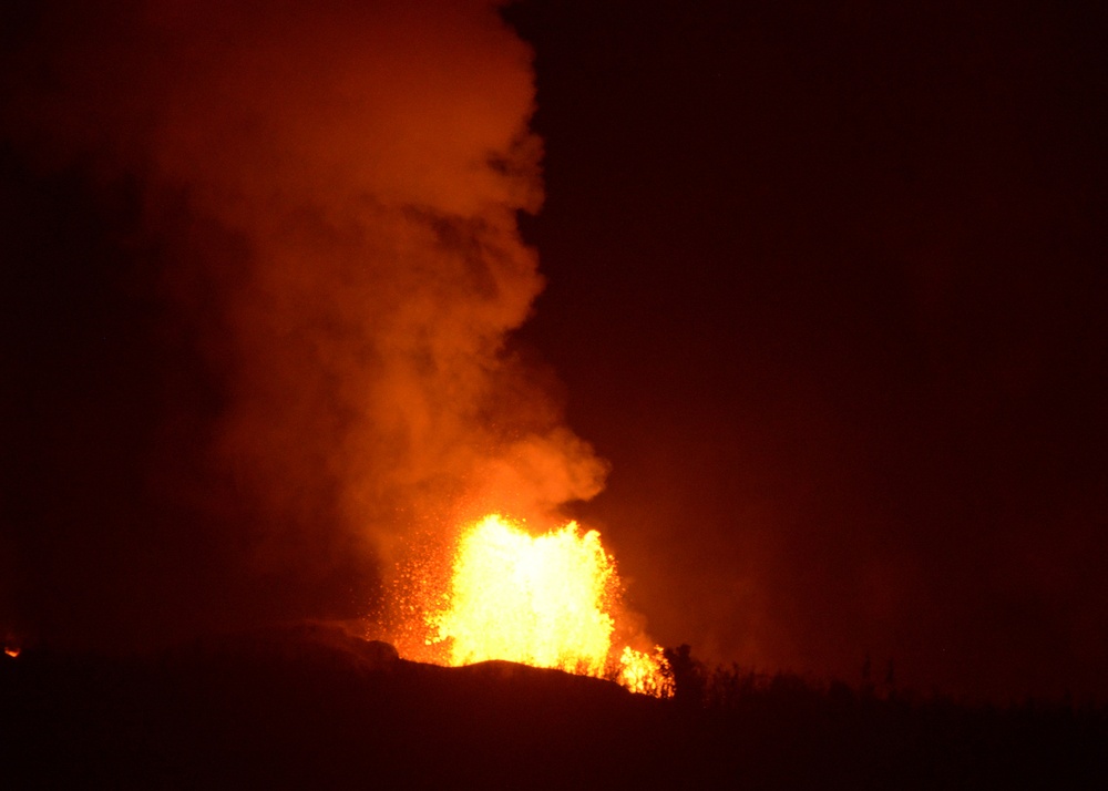Kilauea Volcano Eruption
