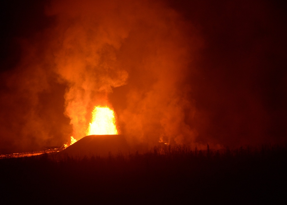 Kilauea Volcano Eruption