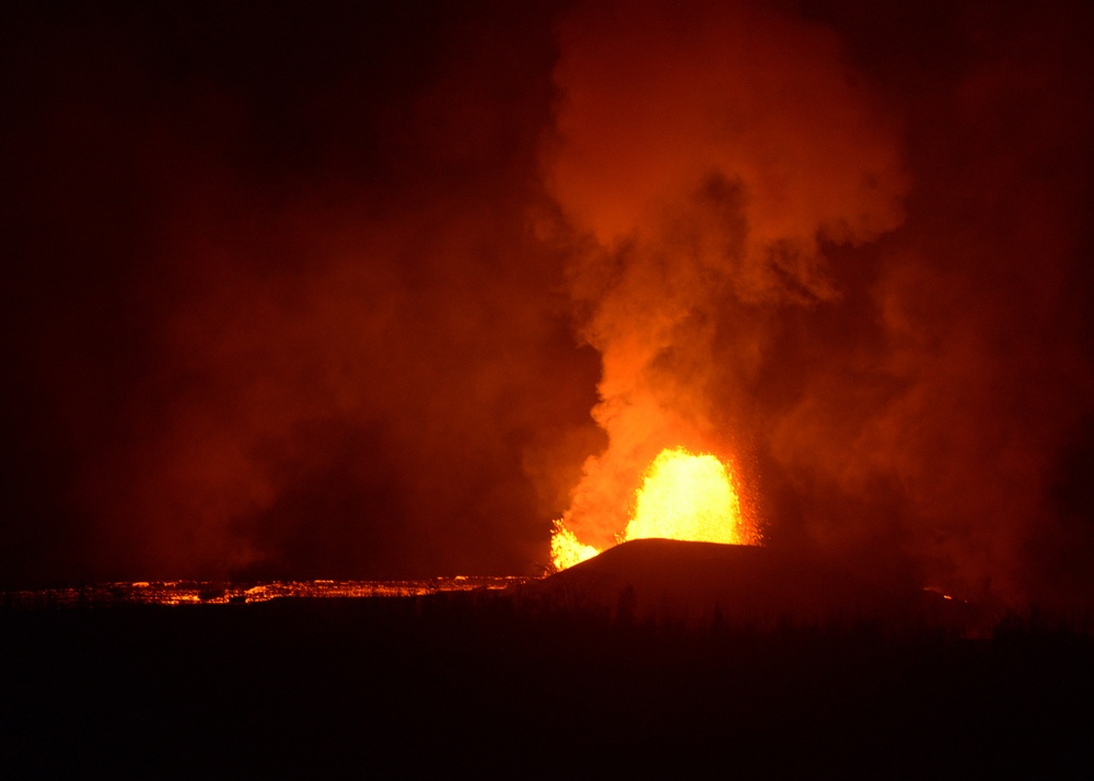 Kilauea Volcano Eruption