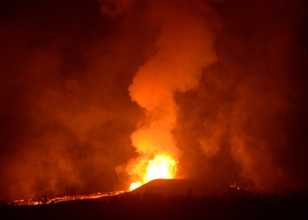 Kilauea Volcano Eruption