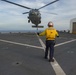 Sailors conduct flight operations aboard USNS Mercy