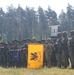 NATO Enhanced Presence Battle Group Poland Soldiers participate in the opening ceremony of Saber Strike 18