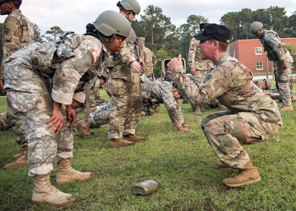 OCS Candidates Begin Path To Becoming Officers