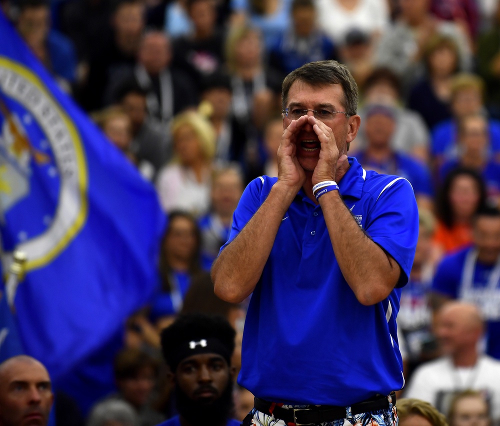 2018 DoD Warrior Games Air Force Sitting Volleyball