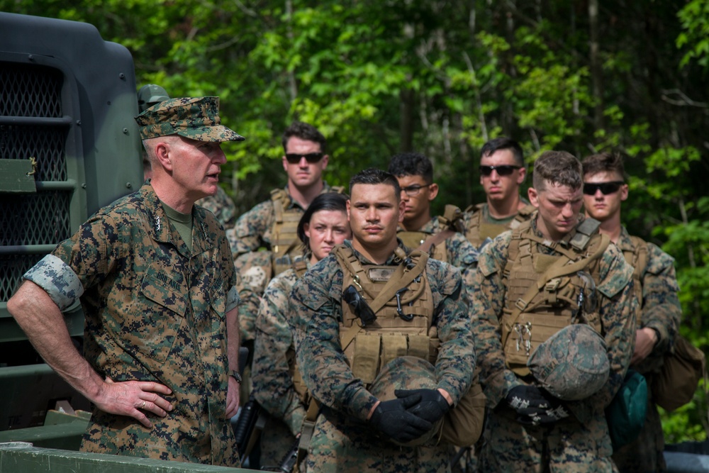 8th ESB Bridge Building Drill