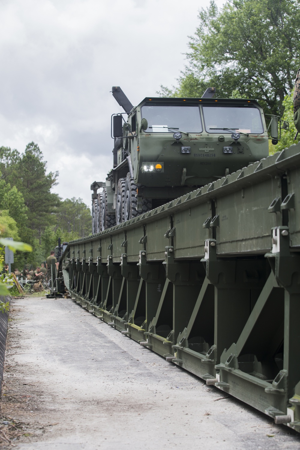 8th ESB Bridge Building Drill