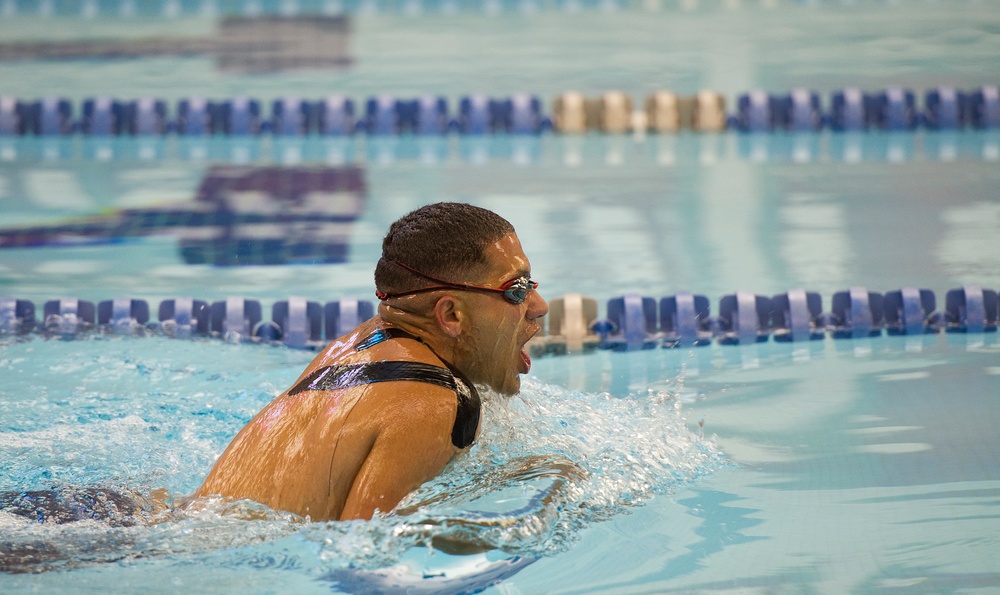 2018 DoD Warrior Games training