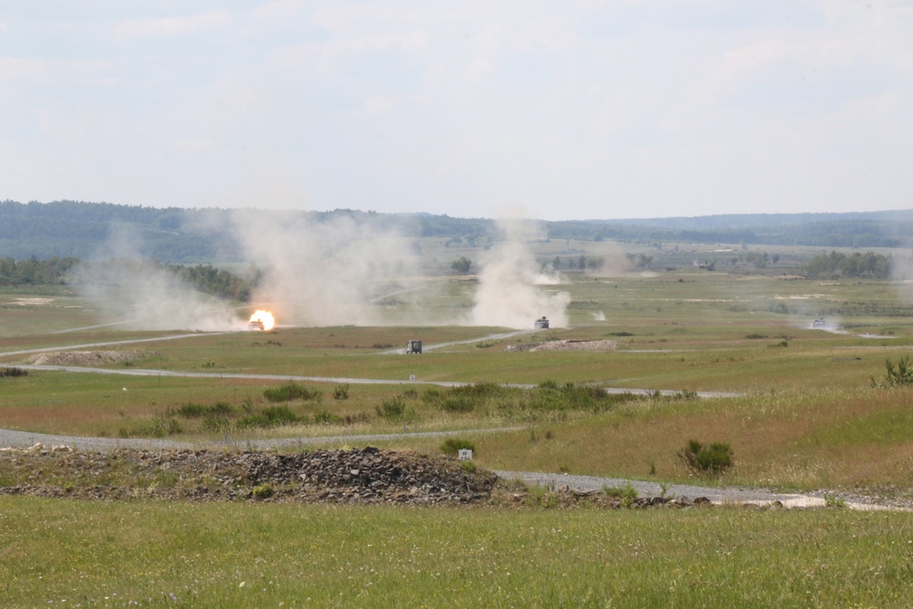 Ukrainian tanks participate in Strong Europe Tank Challenge 2018