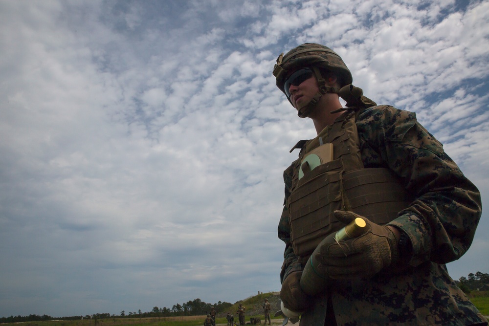Bringing the thunder: U.S. Marines with II MIG conduct live-fire demonstration during Burmese Chase