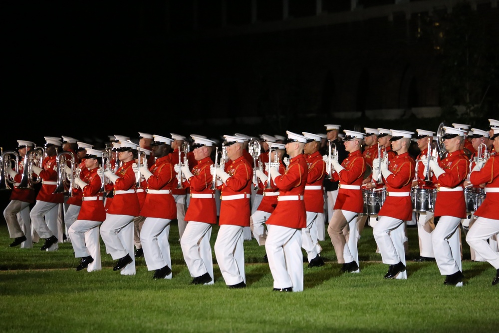 Marine Barracks Washington Parade 06.01.2018