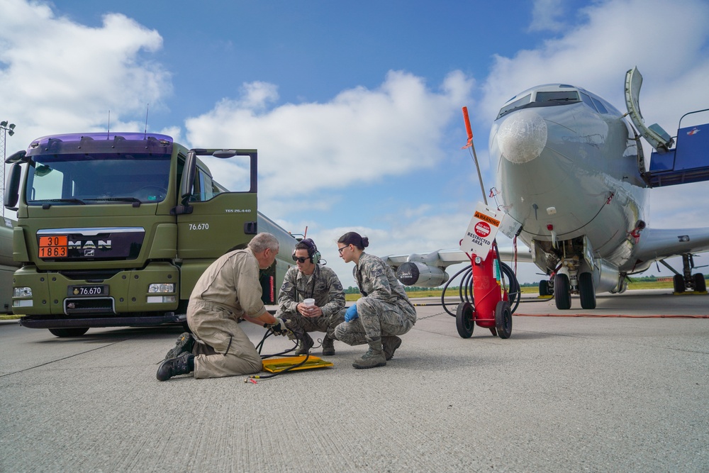JSTARS brings unique C2ISR to BALTOPS and Saber Strike 18 exercises