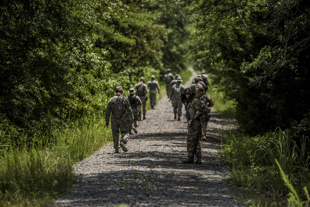 Arkansas Air National Guardsmen train in field conditions