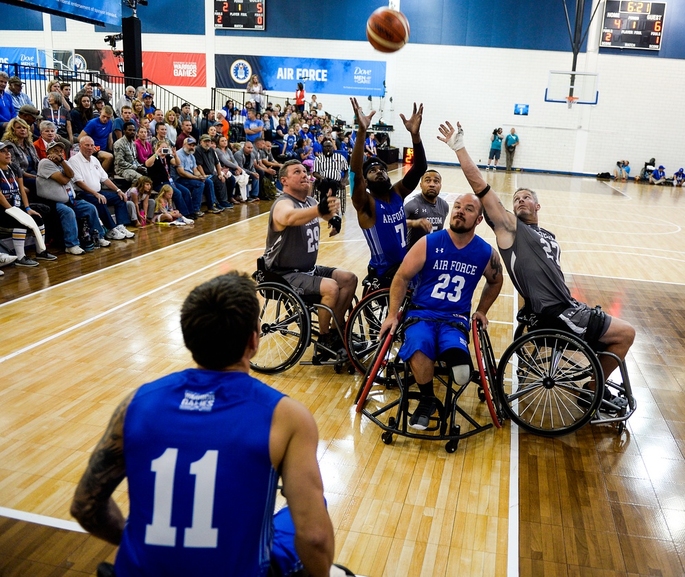 Wheelchair Basketball prelims: USAF vs SOCOM