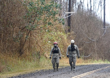Hawaii Air National Guard Lava Efforts.