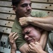 Combat Logistics Battalion 13 and Battalion Landing Team 3/1 practice grappling techniques