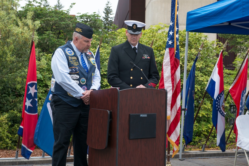 Submarine Group 9 Memorial Day &quot;Tolling the Boats&quot; Ceremony