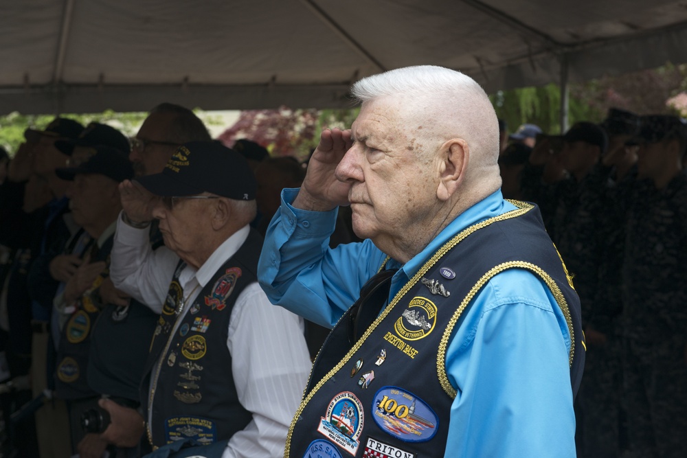 Submarine Group 9 Memorial Day &quot;Tolling the Boats&quot; Ceremony