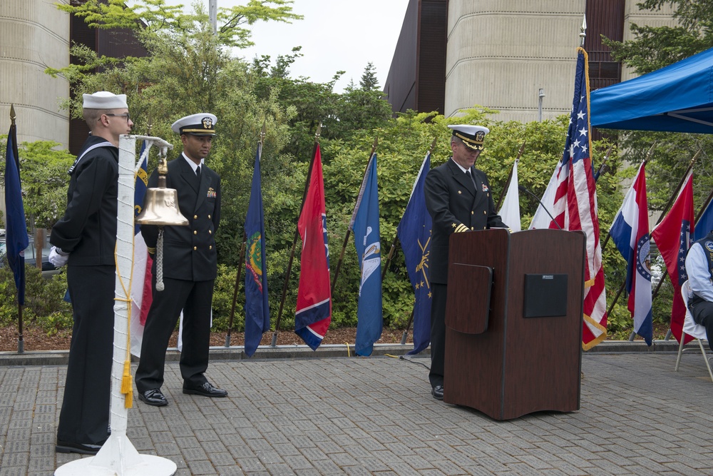 Submarine Group 9 Memorial Day &quot;Tolling the Boats&quot; Ceremony