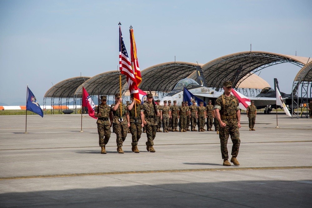 VMFA(AW)-242 change of command