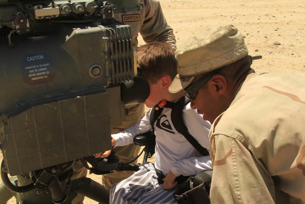 Fulfilling a young man’s dream