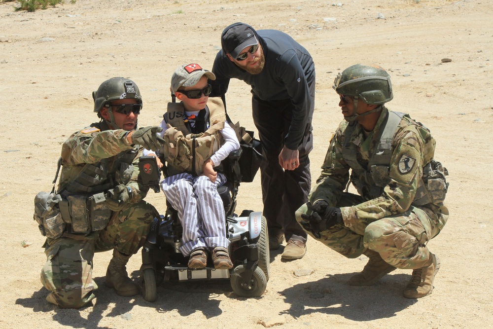 Fulfilling a young man’s dream