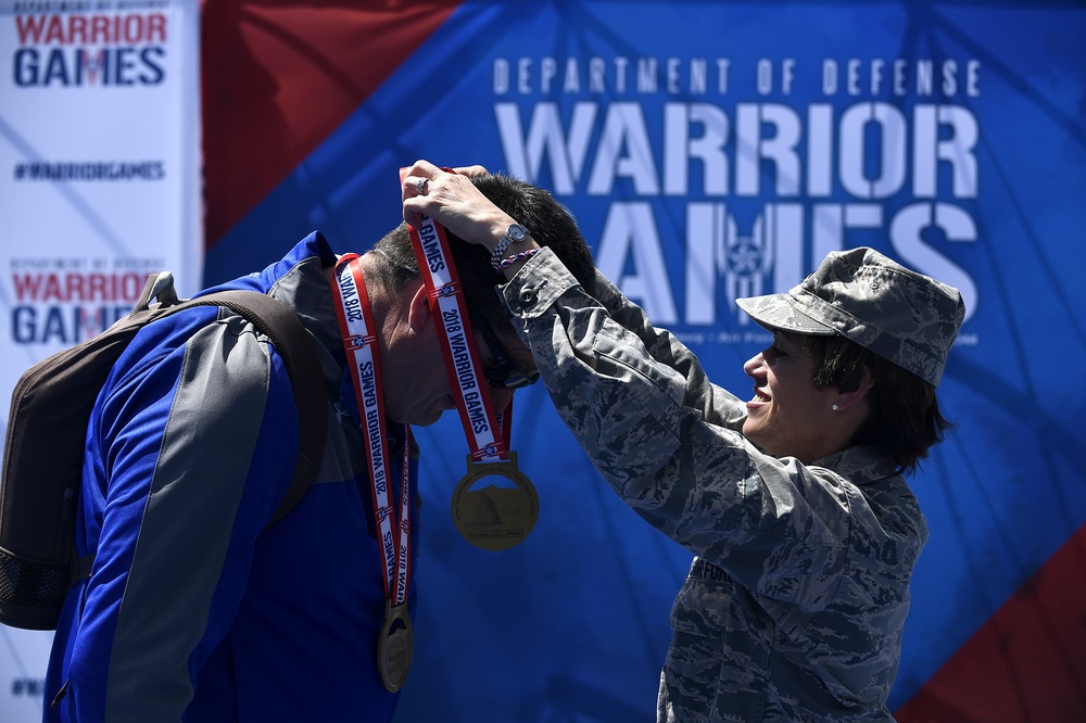 2018 DoD Warrior Games Air Force Medal Ceremony