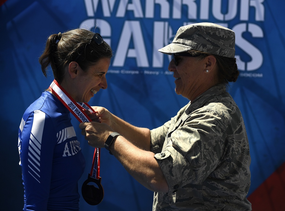 2018 DoD Warrior Games Air Force Medal Ceremony