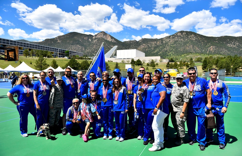 2018 DoD Warrior Games Air Force Medal Ceremony