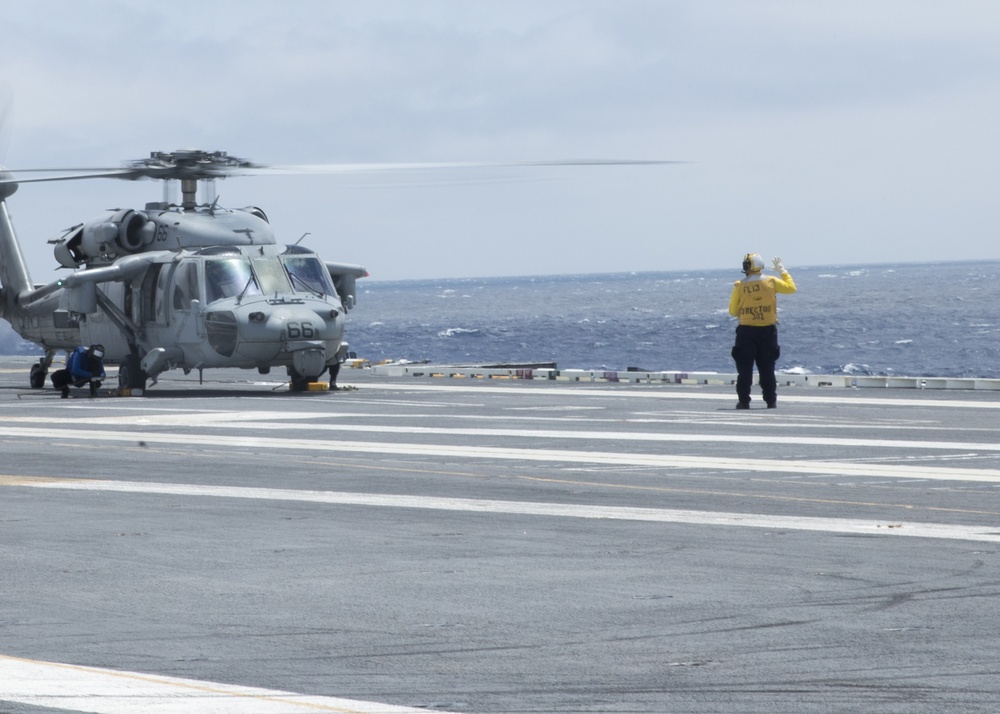 CVN 78 Helicopter Flight Operations