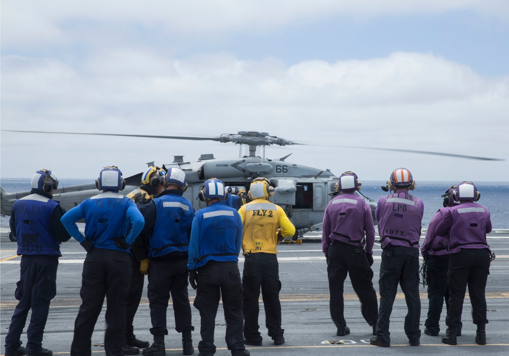 CVN 78 Helicopter Flight Operations