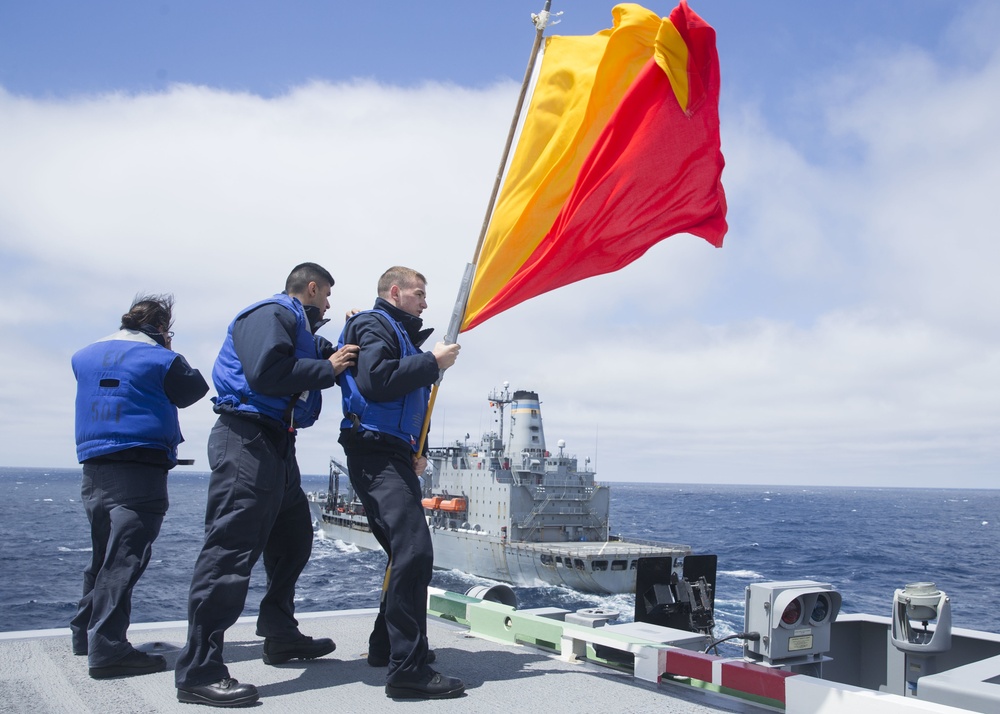 CVN 78 Replenishment-at-Sea