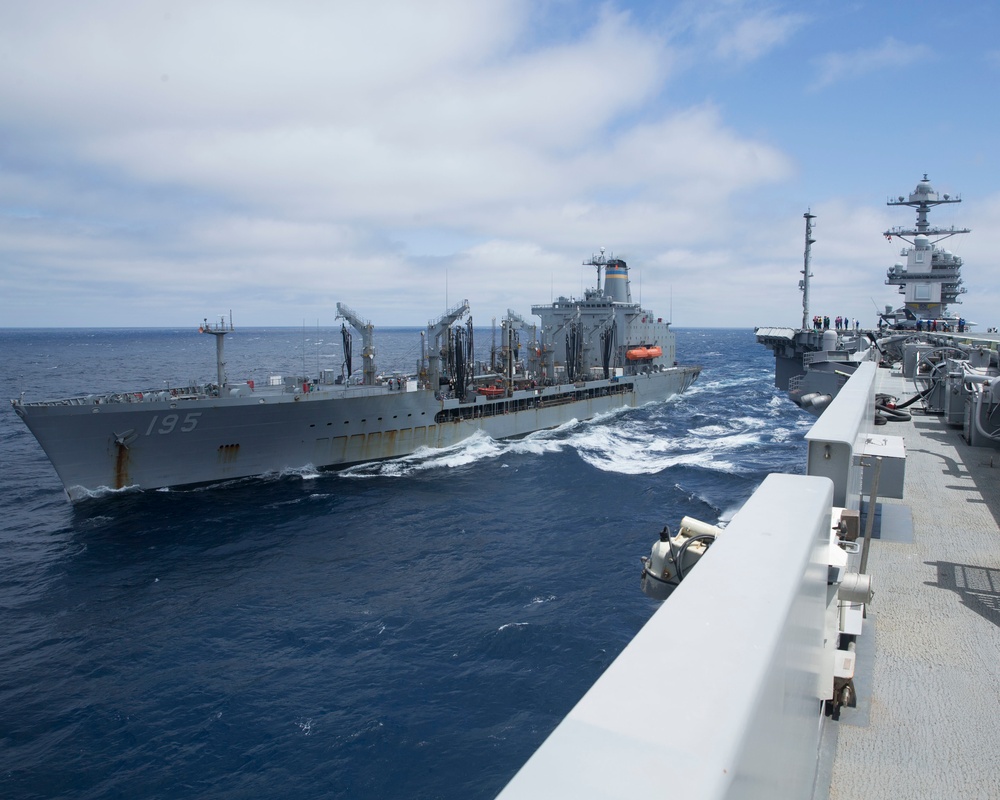 CVN 78 Replenishment-at-Sea