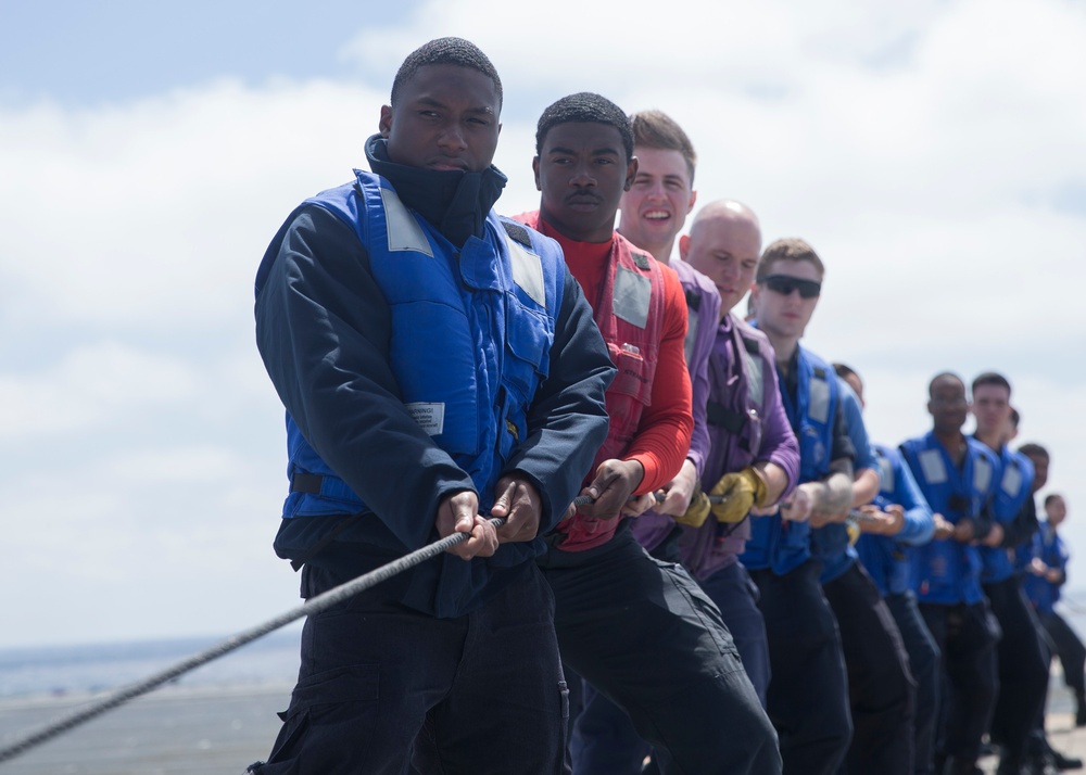 CVN 78 Replenishment-at-Sea