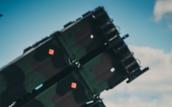 Patriot missiles and the Polish Army take the field