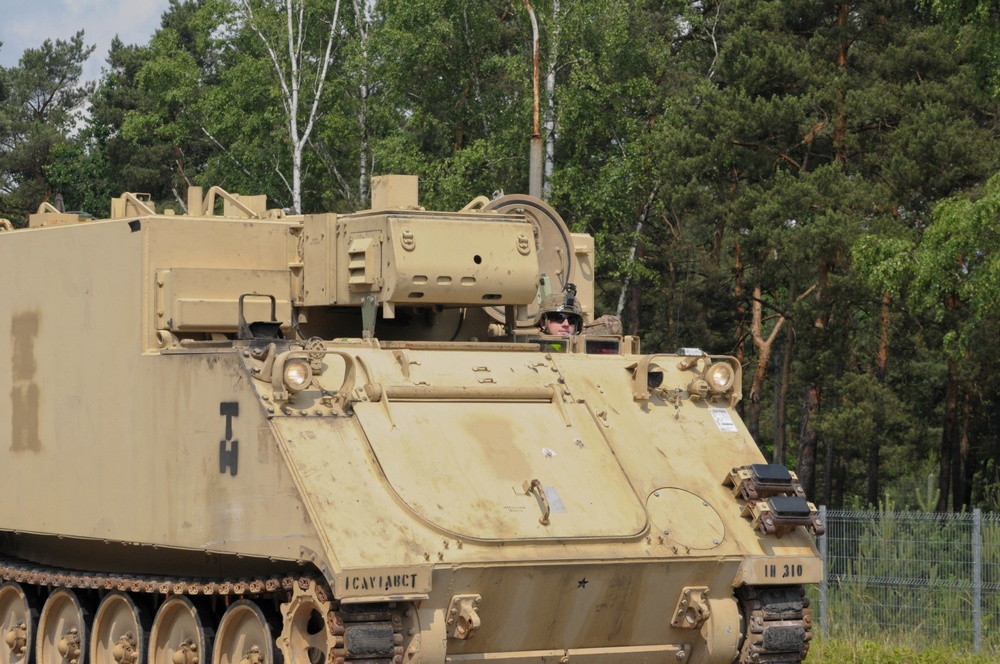 1st Armored Brigade Combat Team 1st Cavalry Division Railhead Operations in Poland