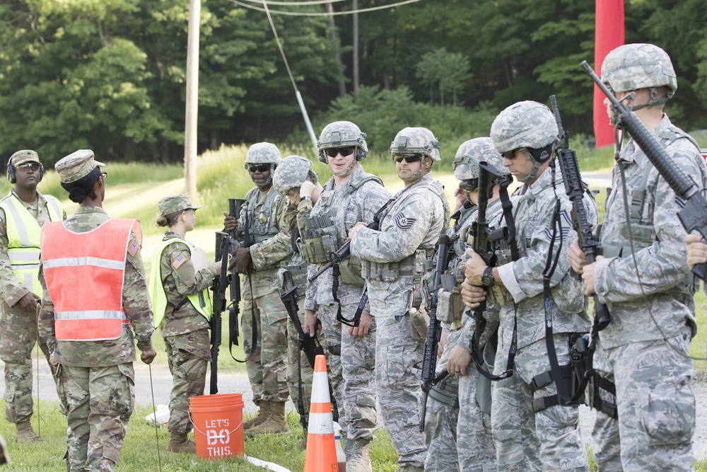 NY National Guard Soldiers, Airmen test shooting skills