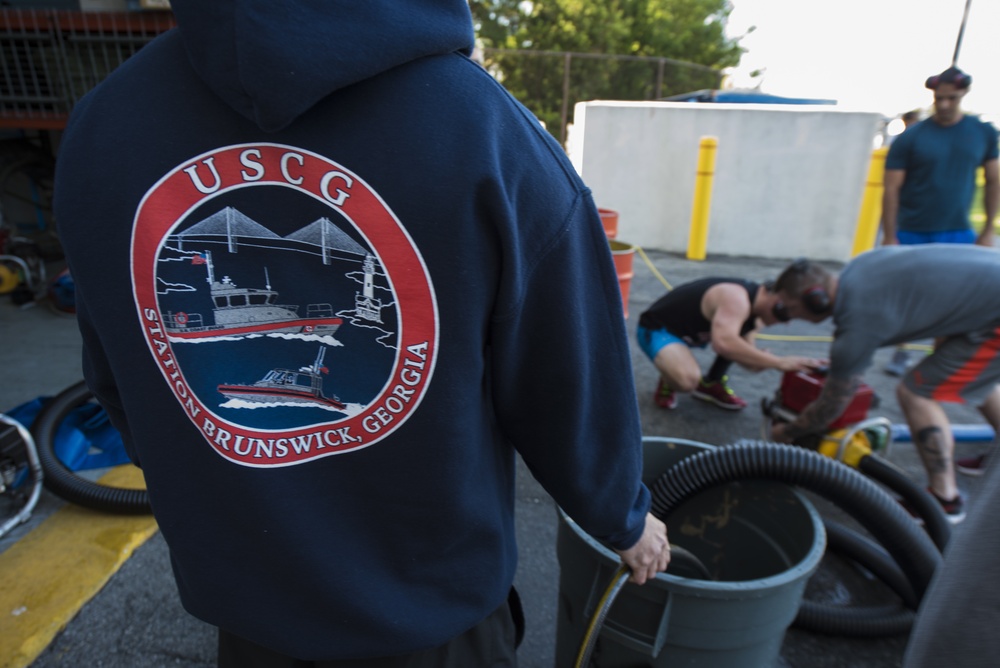 Coast Guard Station Brunswick Boat Crew Olympics