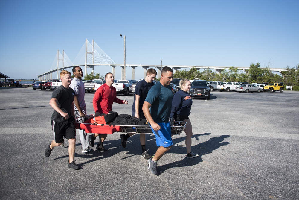 Coast Guard Station Brunswick Boat Crew Olympics