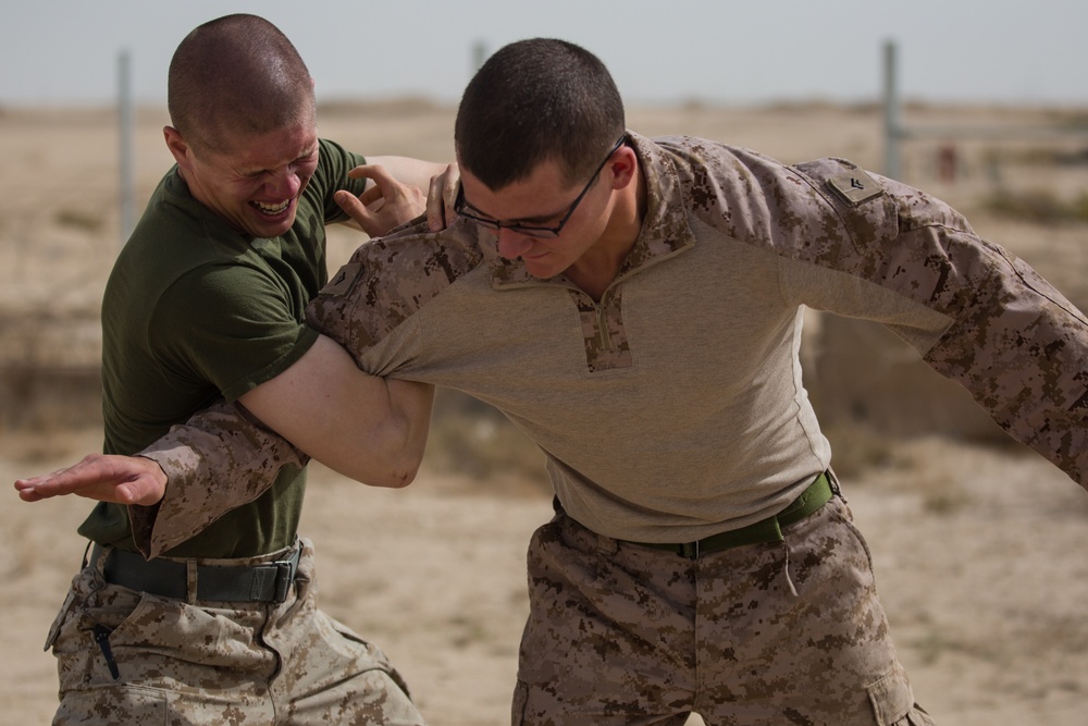 3rd Battalion 7th Marines OC Spray Course