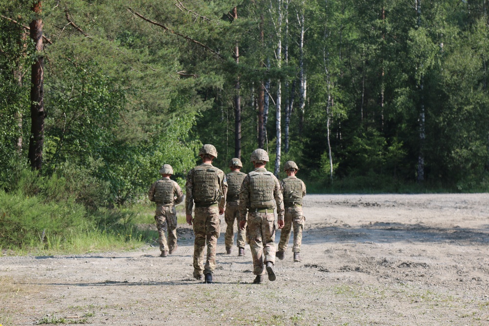 UK Tanks at Strong Europe Tank Challenge Offensive Ops Lane