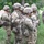 Polish soldier gives direction to U.S. soldiers during Saber Strike 18