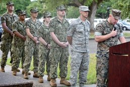CNATTU Keesler Battle of Midway Commemoration Ceremony