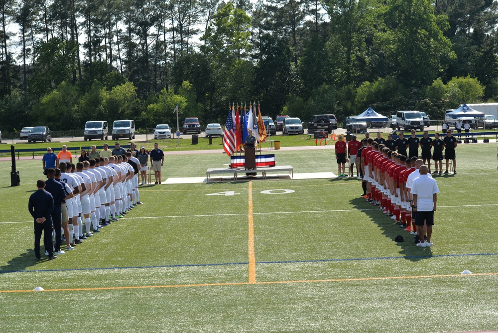2018 Armed Forces Men’s Soccer Championship Opening Ceremony