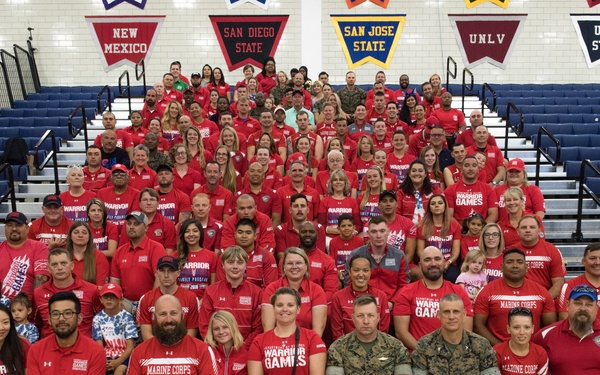 2018 DoD Warrior Games Team Marine Corps Team Photo